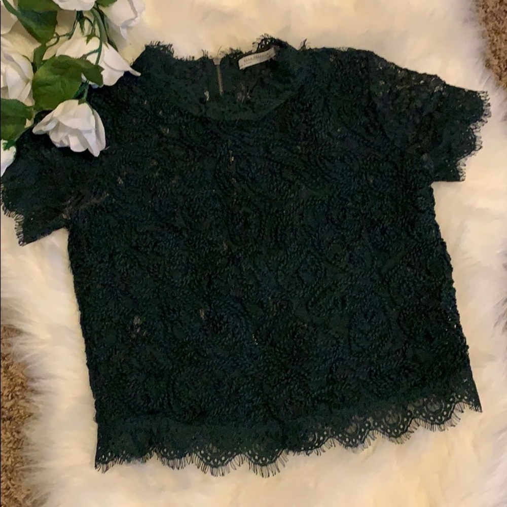 Adorable lace top from Zara